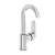 Vitra Root Round Single Lever Side Action Basin Mixer Tap - Chrome | Thumbnail Image