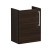 Vitra Root Flat Compact Wall Hung 1-Door Vanity Unit with Basin 450mm Wide | Thumbnail Image