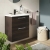 Vitra Root Flat Compact Wall Hung 2-Drawer Vanity Unit with Basin 600mm Wide | Thumbnail Image