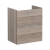 Vitra Root Flat Compact Wall Hung 2-Drawer Vanity Unit with Basin 600mm Wide | Thumbnail Image