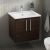 Vitra Root Flat Wall Hung 2-Door Vanity Unit with Basin 600mm Wide | Thumbnail Image