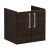 Vitra Root Flat Wall Hung 2-Door Vanity Unit with Basin 600mm Wide | Thumbnail Image
