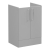 Vitra Root Flat Floor Standing 2-Door Vanity Unit with Basin 600mm Wide | Thumbnail Image