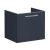 Vitra Root Flat Wall Hung 1-Drawer Vanity Unit with Basin 600mm Wide | Thumbnail Image