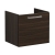 Vitra Root Flat Wall Hung 1-Drawer Vanity Unit with Basin 600mm Wide | Thumbnail Image