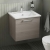 Vitra Root Flat Wall Hung 1-Drawer Vanity Unit with Basin 600mm Wide | Thumbnail Image
