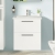 Vitra Root Flat Wall Hung 2-Drawer Vanity Unit with Basin 600mm Wide | Thumbnail Image