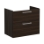 Vitra Root Flat Wall Hung 2-Drawer Vanity Unit with Basin 800mm Wide | Thumbnail Image