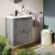 Vitra Root Classic Compact Wall Hung 2-Drawer Vanity Unit with Basin 600mm Wide | Thumbnail Image