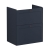 Vitra Root Classic Compact Wall Hung 2-Drawer Vanity Unit with Basin 600mm Wide | Thumbnail Image
