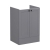 Vitra Root Classic Floor Standing 2-Door Vanity Unit with Basin 600mm Wide | Thumbnail Image