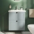Vitra Root Classic Wall Hung 2-Drawer Vanity Unit with Basin 600mm Wide | Thumbnail Image