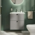 Vitra Root Groove Wall Hung 2-Drawer Vanity Unit with Basin 600mm Wide | Thumbnail Image
