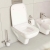 VitrA S20 Square Smoothflush Rimless Wall Hung Toilet (inc Soft Close Seat) | Thumbnail Image