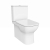 Vitra S20 Square Smoothflush Close Coupled Toilet Closed Back Push Button Cistern - Super Slim Soft Close Seat | Thumbnail Image