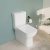 Vitra S20 Square Smoothflush Close Coupled Toilet Closed Back Push Button Cistern - Super Slim Soft Close Seat | Thumbnail Image
