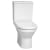Vitra S50 Open Back Close Coupled Toilet Push Button Cistern - Standard Seat