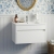 Vitra S50+ Wall Hung 1-Drawer Vanity Unit with Basin 800mm Wide - White High Gloss | Thumbnail Image