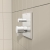 Vitra Square Thermostatic Concealed Shower Valve 1 Outlet - Chrome