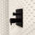 Vitra Square Thermostatic Concealed Shower Valve 1 Outlet - Matte Black | Thumbnail Image