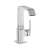Vitra Suit Single Lever Side Action Basin Mixer Tap - Chrome | Thumbnail Image