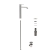 Vitra Suit Tall Basin Mixer Tap Lever Handle - Chrome | Thumbnail Image