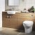 Vitra Zentrum Back to Wall Toilet - Quick Release Soft Close Seat