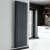 Vogue Astute Single Designer Vertical Radiator 1800mm H x 470mm W - Anthracite | Thumbnail Image