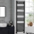 Vogue Axis Straight Heated Towel Rail 1600mm H x 500mm W - Matt Black | Thumbnail Image