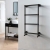 Vogue Ballerina Wall Mounted Matt Black Traditional Towel Rail | Thumbnail Image
