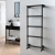 Vogue Ballerina Wall Mounted Matt Black Traditional Towel Rail | Thumbnail Image