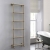 Vogue Ballerina Wall Mounted Heated Towel Rail 1548mm H x 498mm W - Focus Brushed Brass | Thumbnail Image