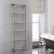 Vogue Ballerina Wall Mounted Focus Brushed Brass Traditional Towel Rail | Thumbnail Image