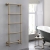 Vogue Ballerina Wall Mounted Focus Brushed Brass Traditional Towel Rail | Thumbnail Image