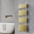 Vogue Concord Focus Brushed Brass Designer Heated Towel Rail | Thumbnail Image