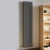 Vogue Fly Line Double Designer Vertical Radiator 1800mm H x 376mm W - Anthracite | Thumbnail Image