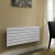 Vogue Fly Line Single Designer Horizontal Radiator 452mm H x 1200mm W - White | Thumbnail Image