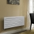 Vogue Fly Line Double Designer Horizontal Radiator 452mm H x 900mm W - White | Thumbnail Image