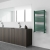 Vogue Focus Colours Straight Heated Ladder Towel Rail 800mm H x 400mm W - Moss Green | Thumbnail Image