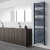 Vogue Focus Colours Straight Heated Ladder Towel Rail 1500mm H x 500mm W - Steel Blue | Thumbnail Image