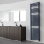 Vogue Focus Colours Straight Heated Ladder Towel Rail 1800mm H x 500mm W - Steel Blue | Thumbnail Image