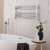 Vogue Focus Horizontal Straight Heated Ladder Towel Rail 400mm H x 1000mm W - Chrome | Thumbnail Image