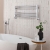 Vogue Focus Horizontal Chrome Heated Ladder Towel Rail | Thumbnail Image