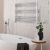 Vogue Focus Horizontal Straight Heated Ladder Towel Rail 600mm H x 1000mm W - Chrome | Thumbnail Image