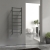 Vogue Rhomba Designer Heated Towel Rail 1200mm H x 500mm W - Textured Grey | Thumbnail Image