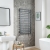 Vogue Serene Designer Heated Towel Rail 1165mm H x 600mm W - Anthracite | Thumbnail Image