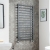 Vogue Serene Anthracite Square Tube Designer Ladder Towel Rail | Thumbnail Image
