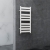 Vogue Vela Designer Heated Towel Rail 950mm H x 500mm W - White | Thumbnail Image