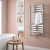 Vogue Vela Designer Heated Towel Rail 1300mm H x 500mm W - Chrome | Thumbnail Image