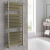 Vogue Vela Focus Brushed Brass Designer Heated Ladder Towel Rail | Thumbnail Image